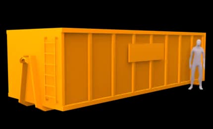 30 Yard Bin rendering