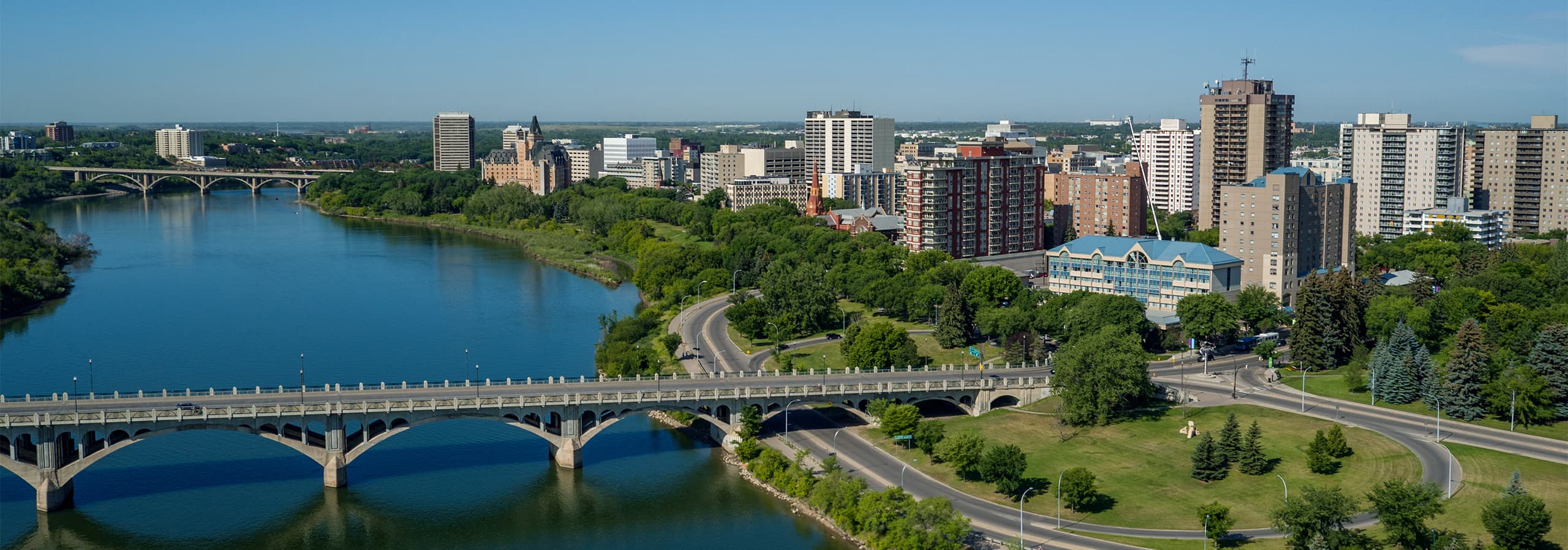 Dumpster rental service area in Saskatoon, Saskatchewan